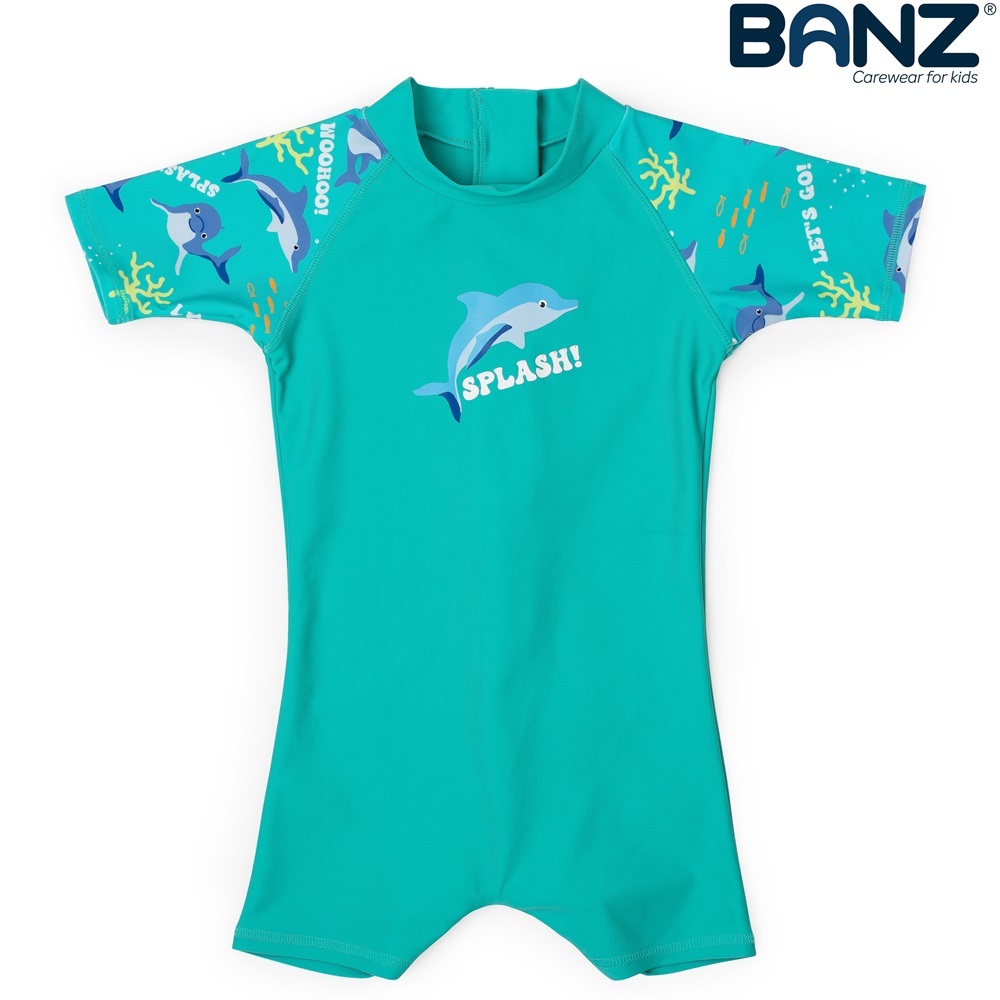 UV-dragt til børn og baby Banz Dolphines