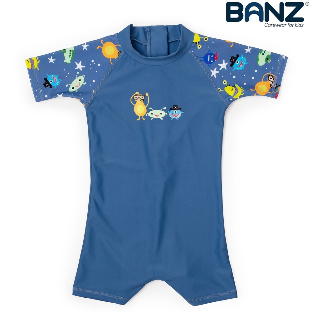 UV-dragt til børn og baby Banz Little Monsters