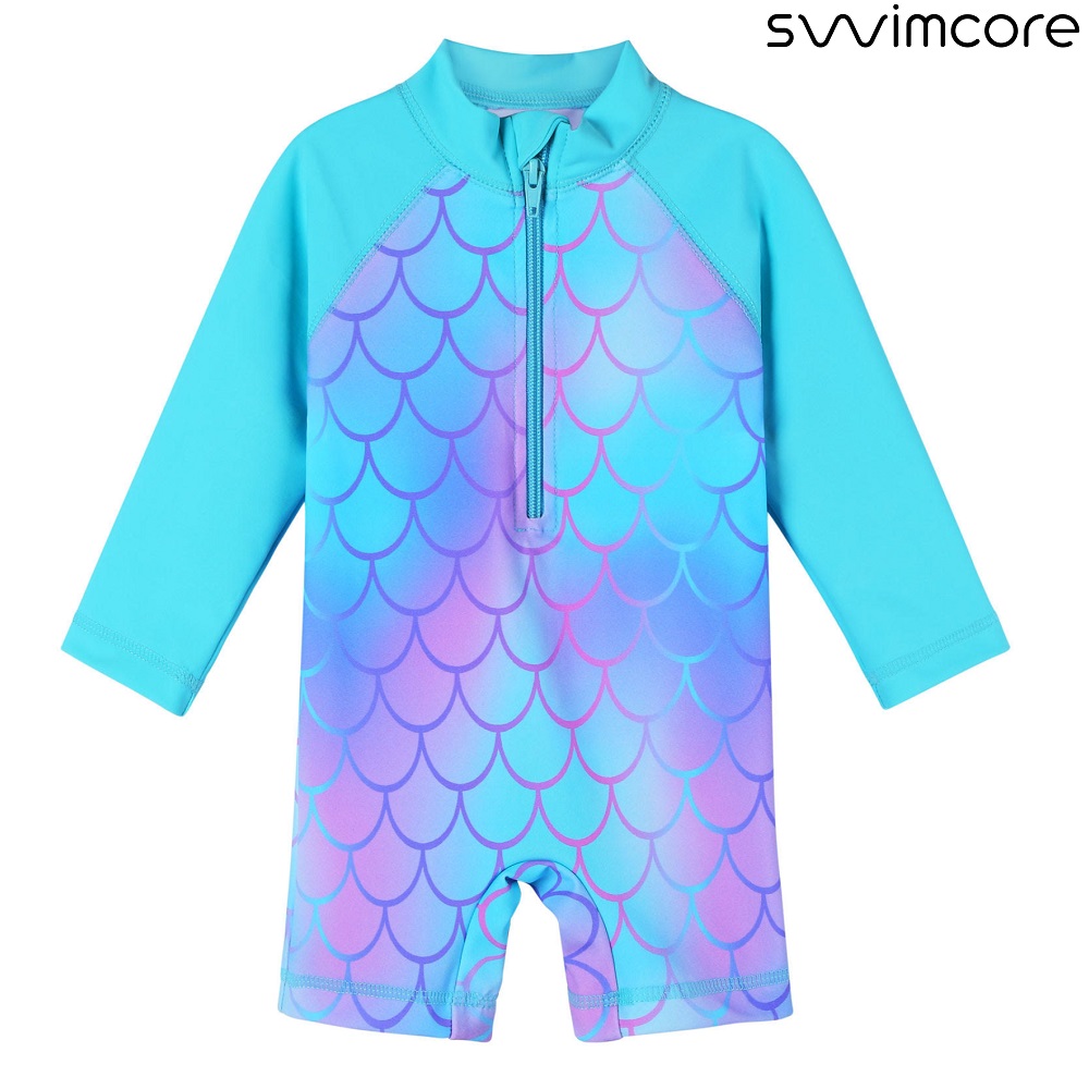 UV-dragt til børn Swimcore Mermaid