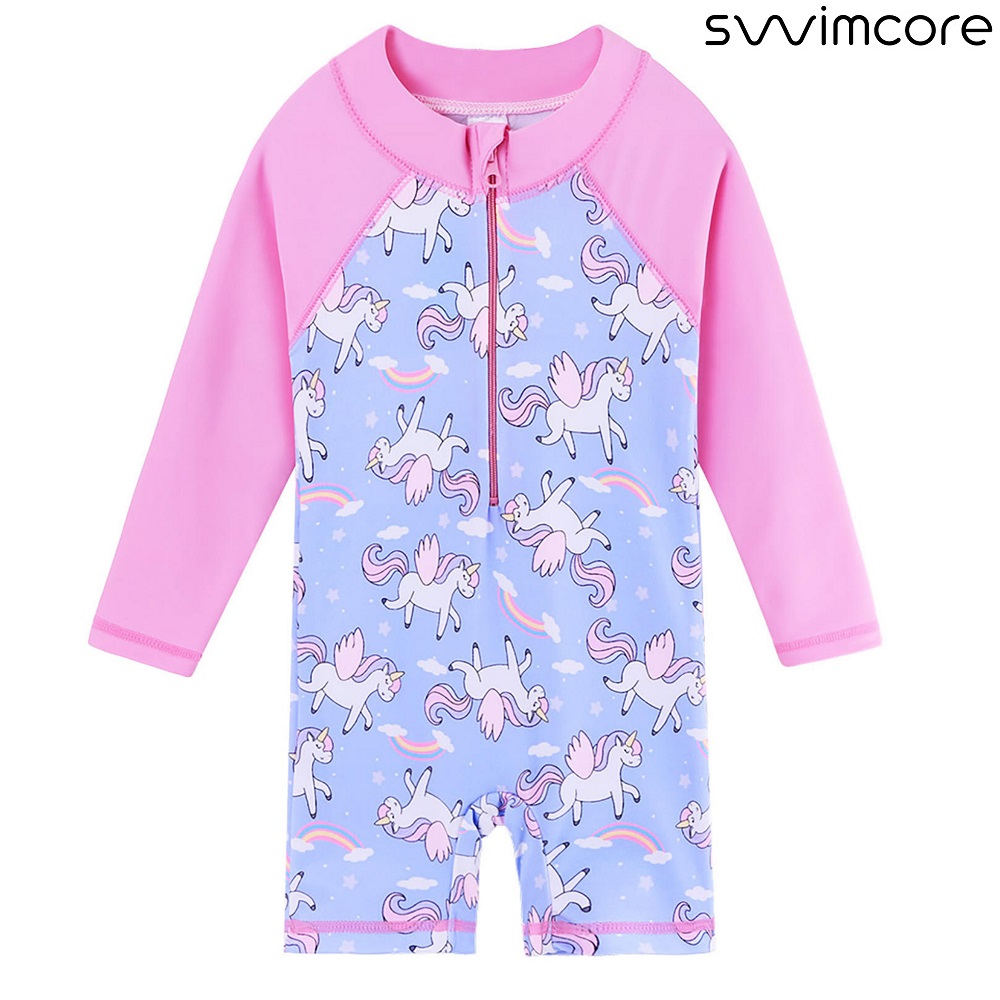 UV-dragt til børn Swimcore Unicorn