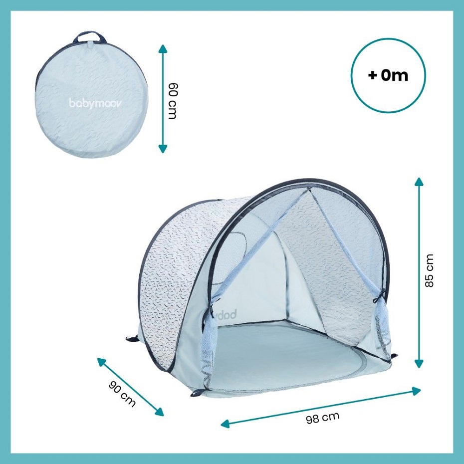 UV-telt og strandtelt Babymoov Blue Wave