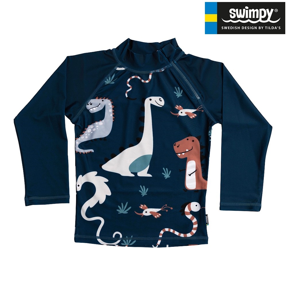 UV-trøje til børn Swimpy Dino