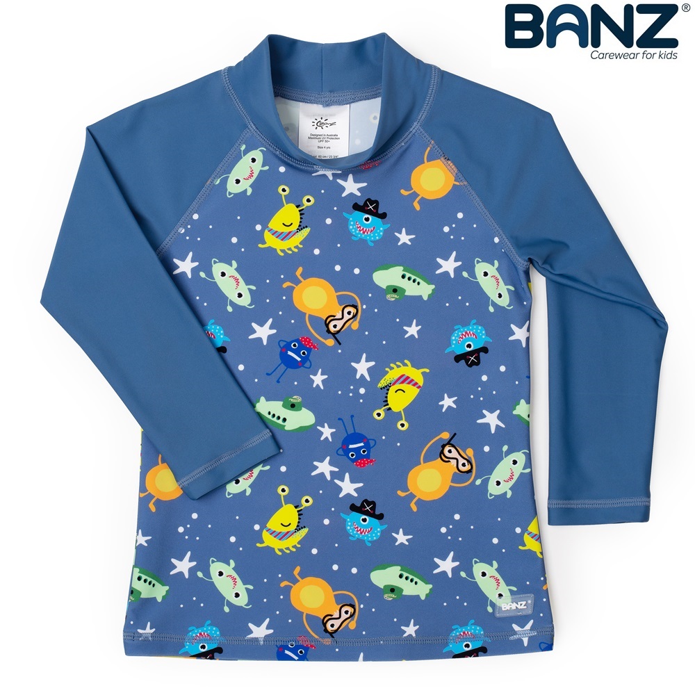 UV-trøje til børn - Banz Little Monsters