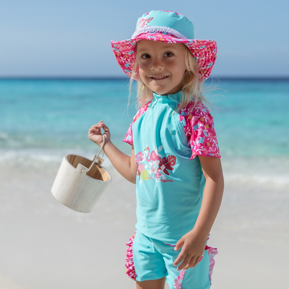 UV badetøj til børn - Playshoes Flamingo