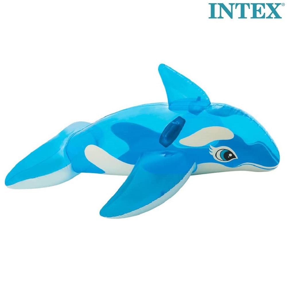 Oppusteligt badedyr Intex Whale XXL