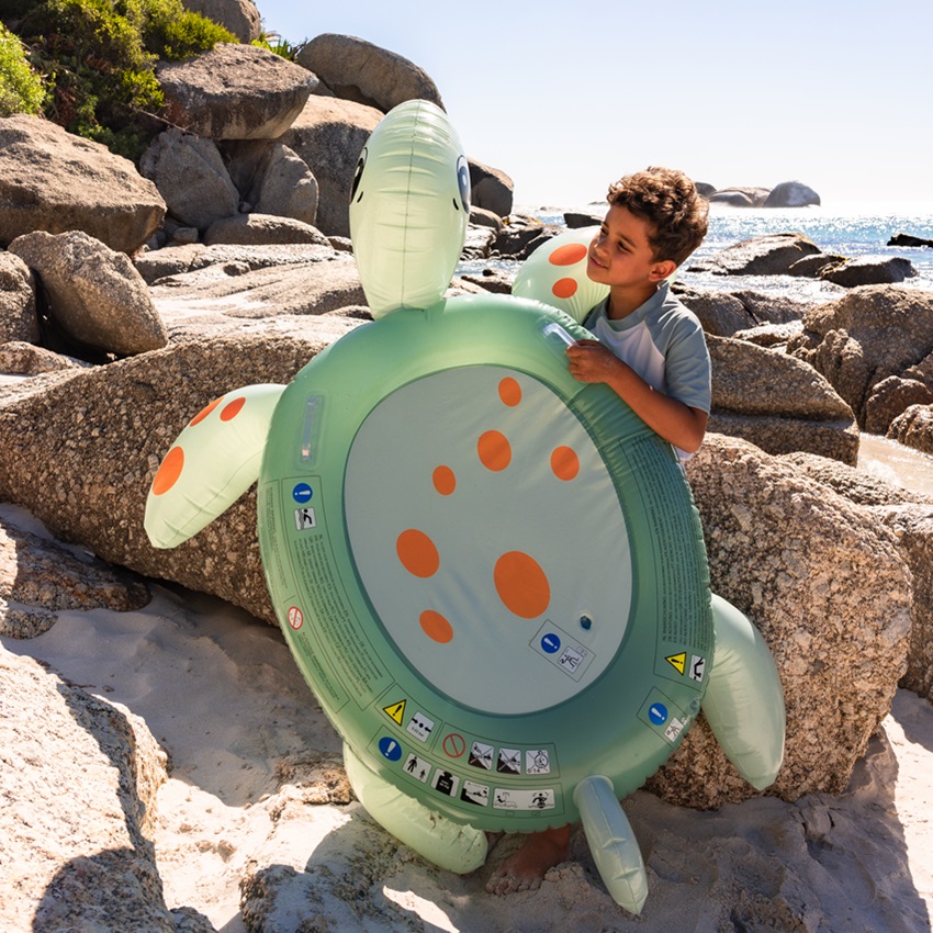 Oppusteligt badedyr XXL Swim Essentials Turtle