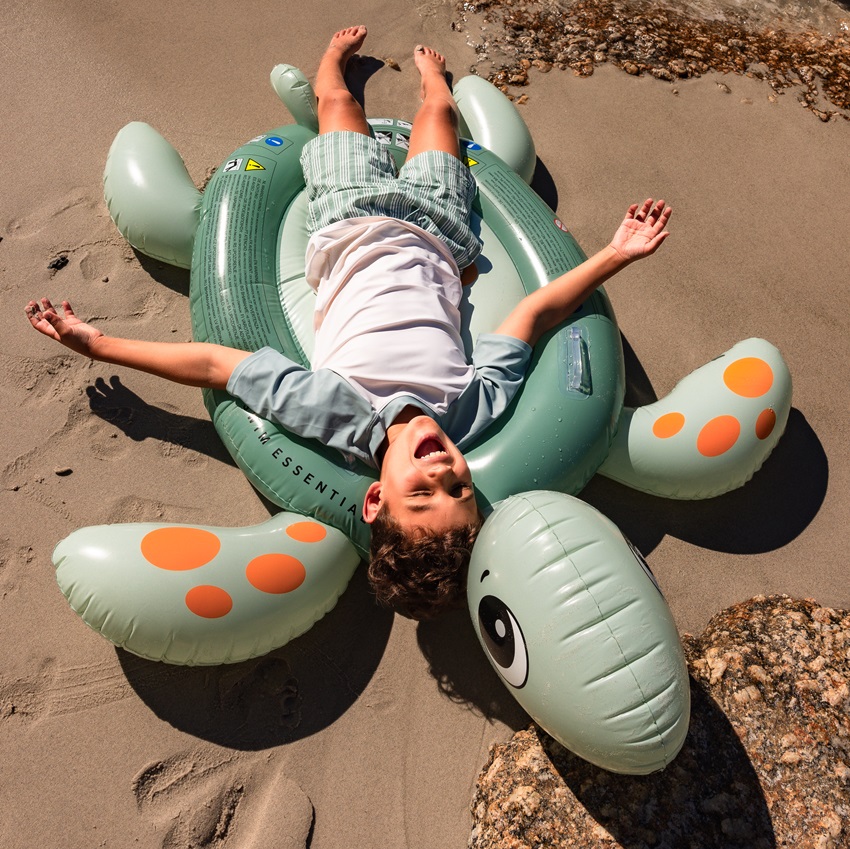 Oppusteligt badedyr XXL Swim Essentials Turtle