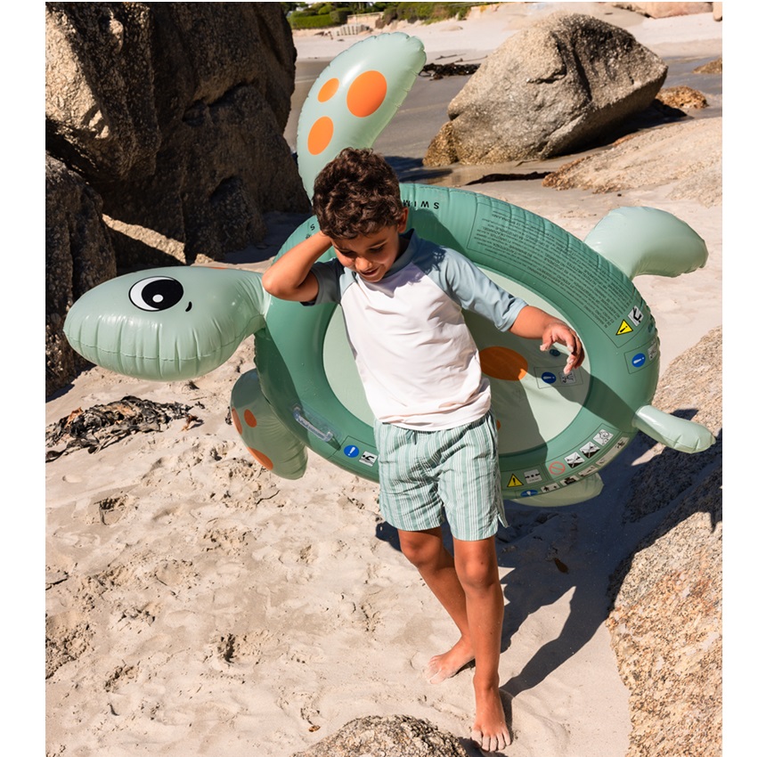 Oppusteligt badedyr XXL Swim Essentials Turtle