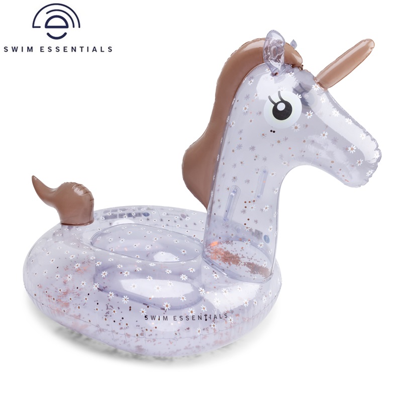 Oppusteligt badedyr XXL Swim Essentials Unicorn