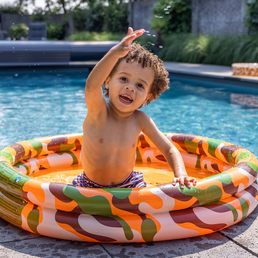 Oppustelig bassin til børn Swim Essentials Camouflage