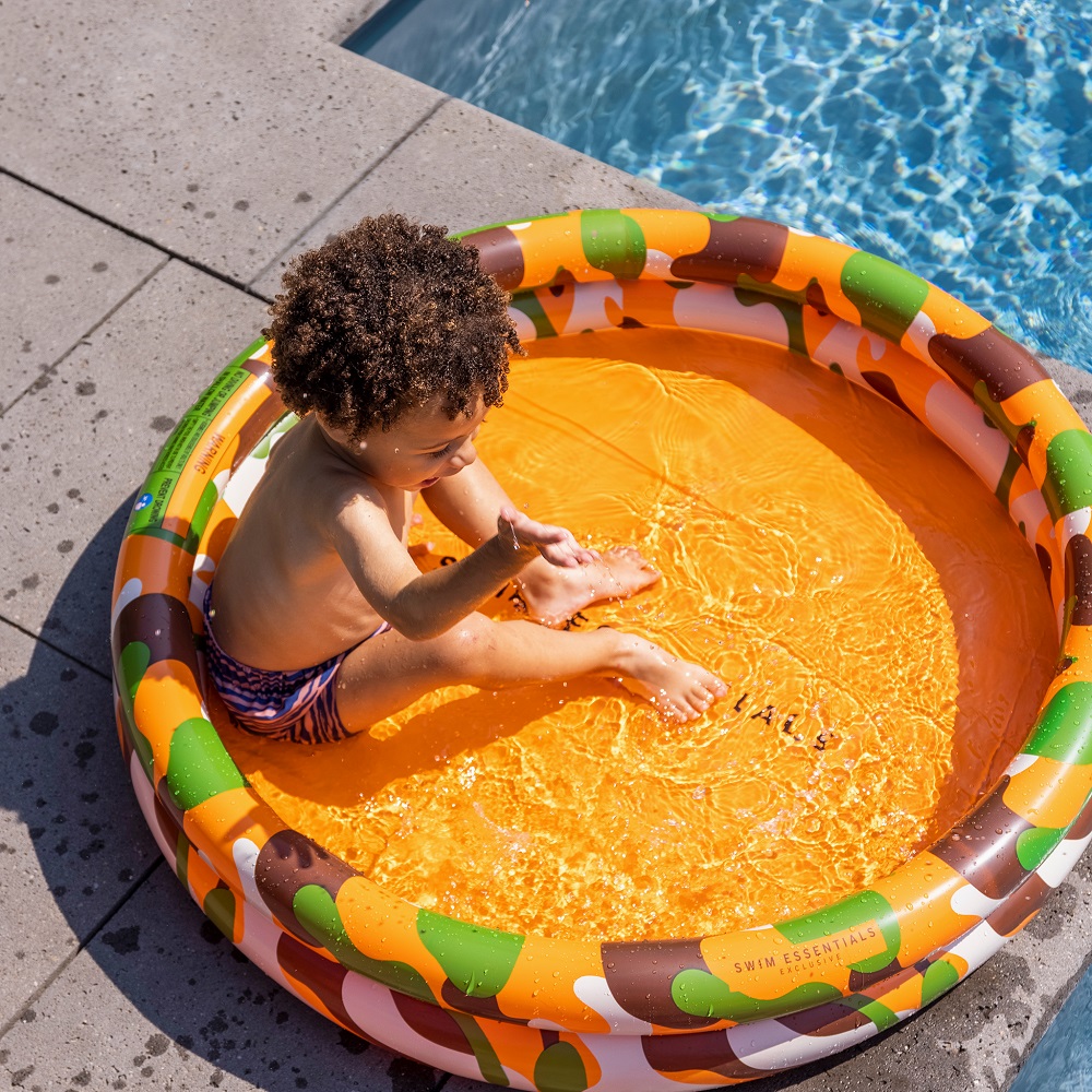 Oppustelig bassin til børn Swim Essentials Camouflage
