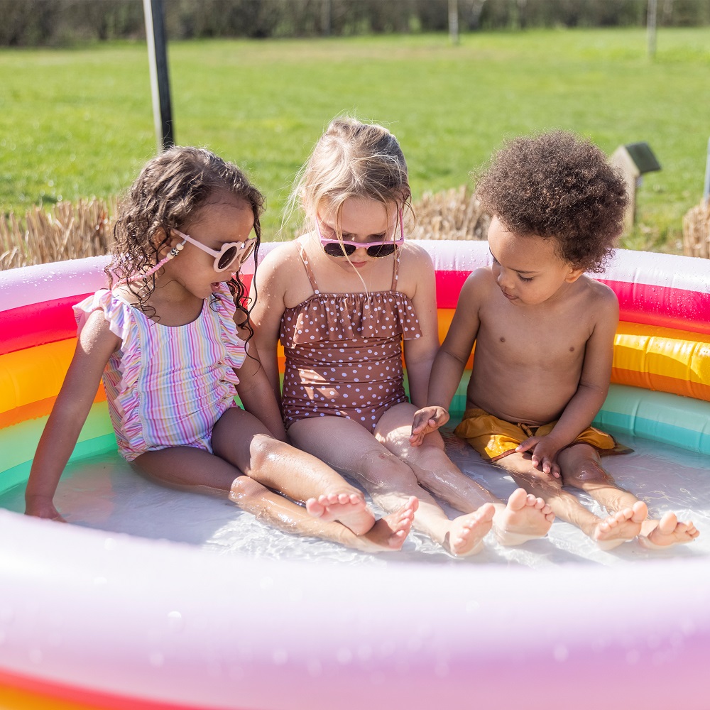 Oppustelig bassin til børn Swim Essentials Rainbow