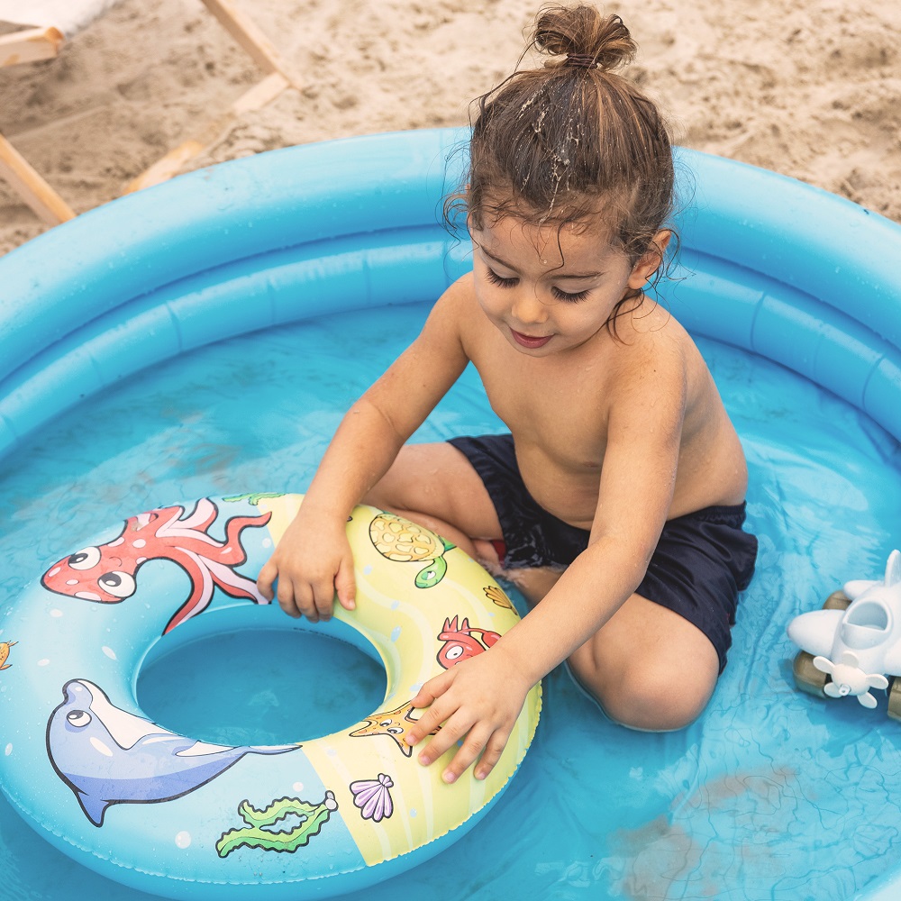 Oppustelig badebassin til børn Swim Essentials Sea Animals