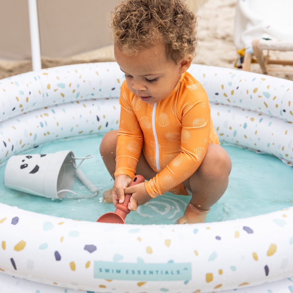 Oppustelig bassin til børn Swim Essentials Terrazzo