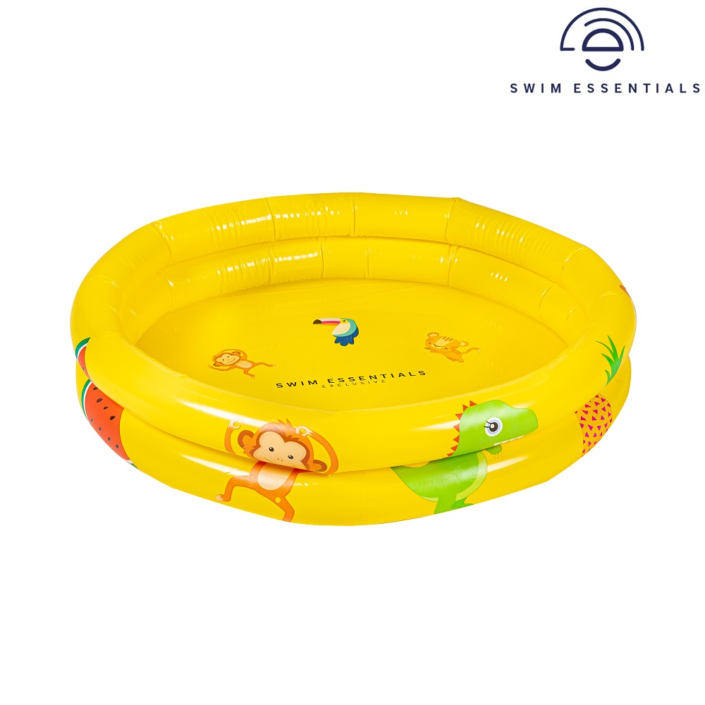 Oppustelig bassin til børn Swim Essentials Yellow