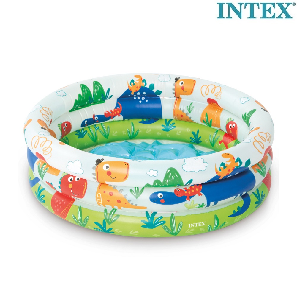 Oppustelig bassin til børn Intex Dinosaurs