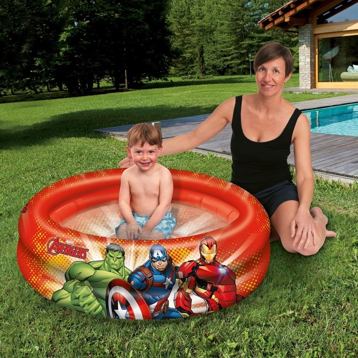 Oppustelig børnepool Mondo Avengers børnebassin