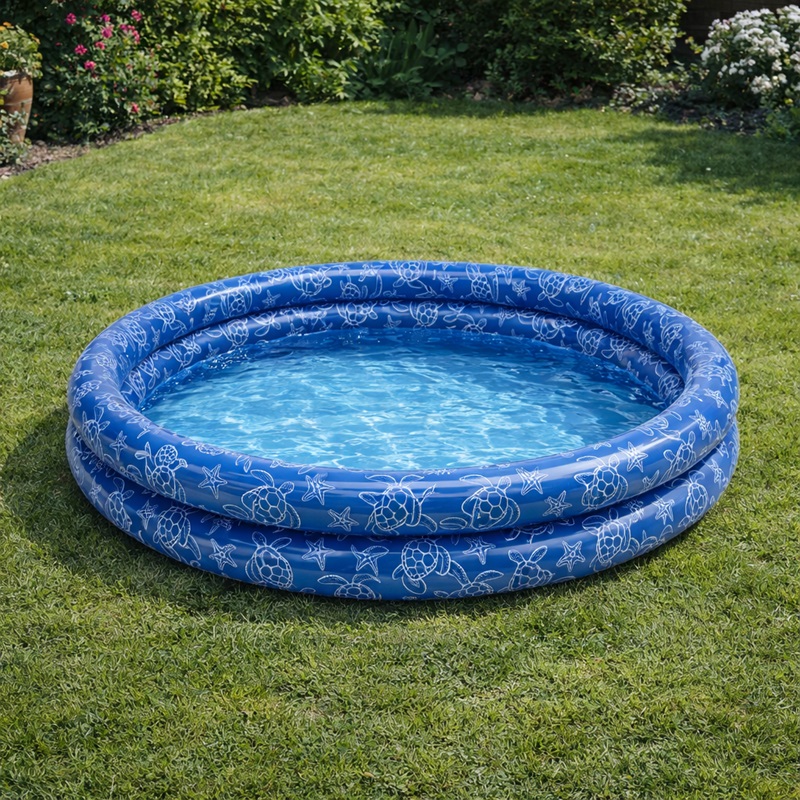 Oppustelig pool til børn - Swim Essentials Turtles