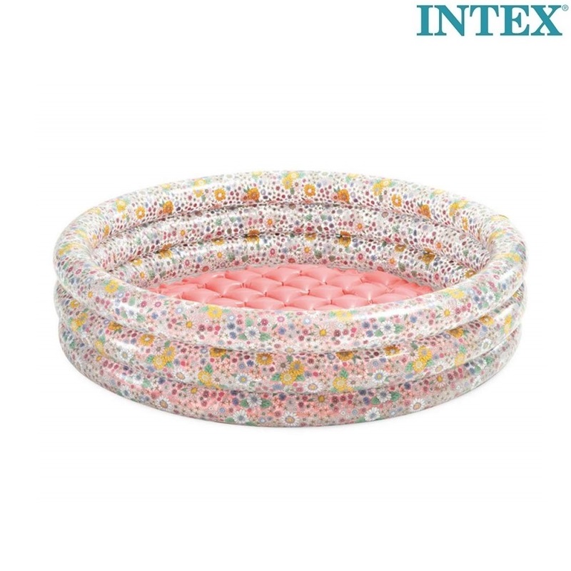 Oppustelig badebassin til børn Intex Sweet Blossom