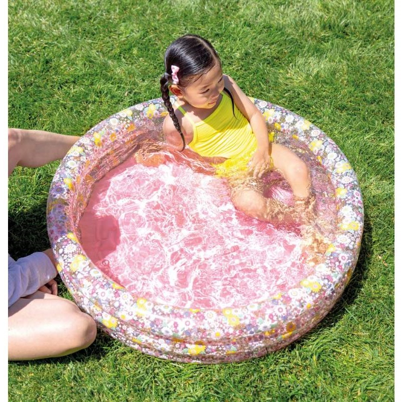 Oppustelig badebassin til børn Intex Sweet Blossom