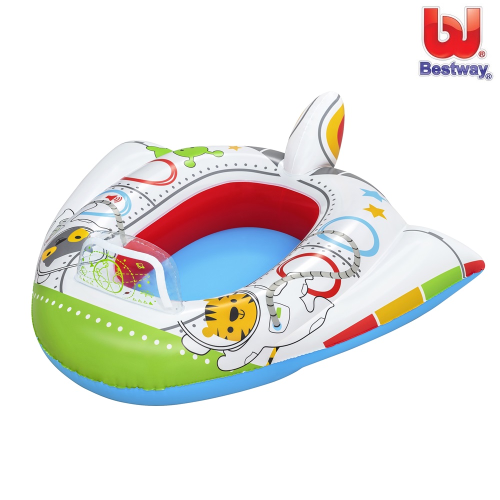 Oppustelig badebåd til børn Bestway Space Ship