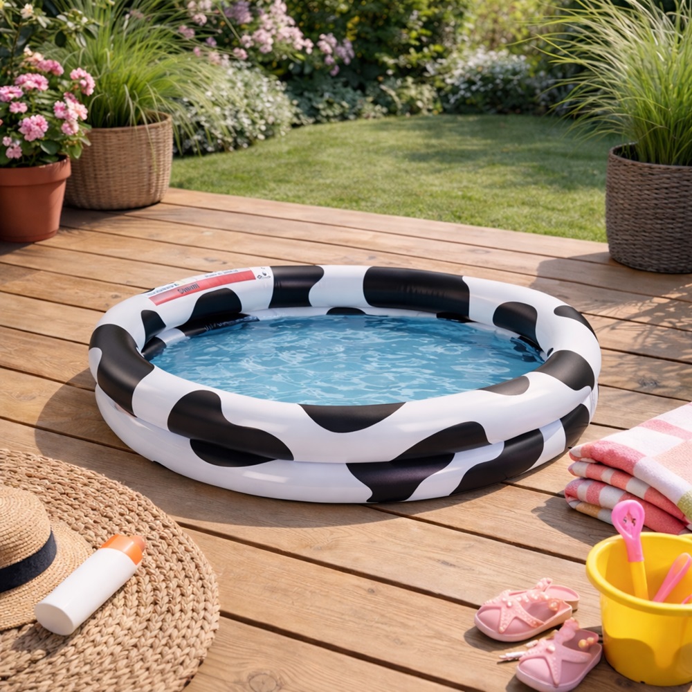 Oppustelig babypool - Swim Essentials Cow
