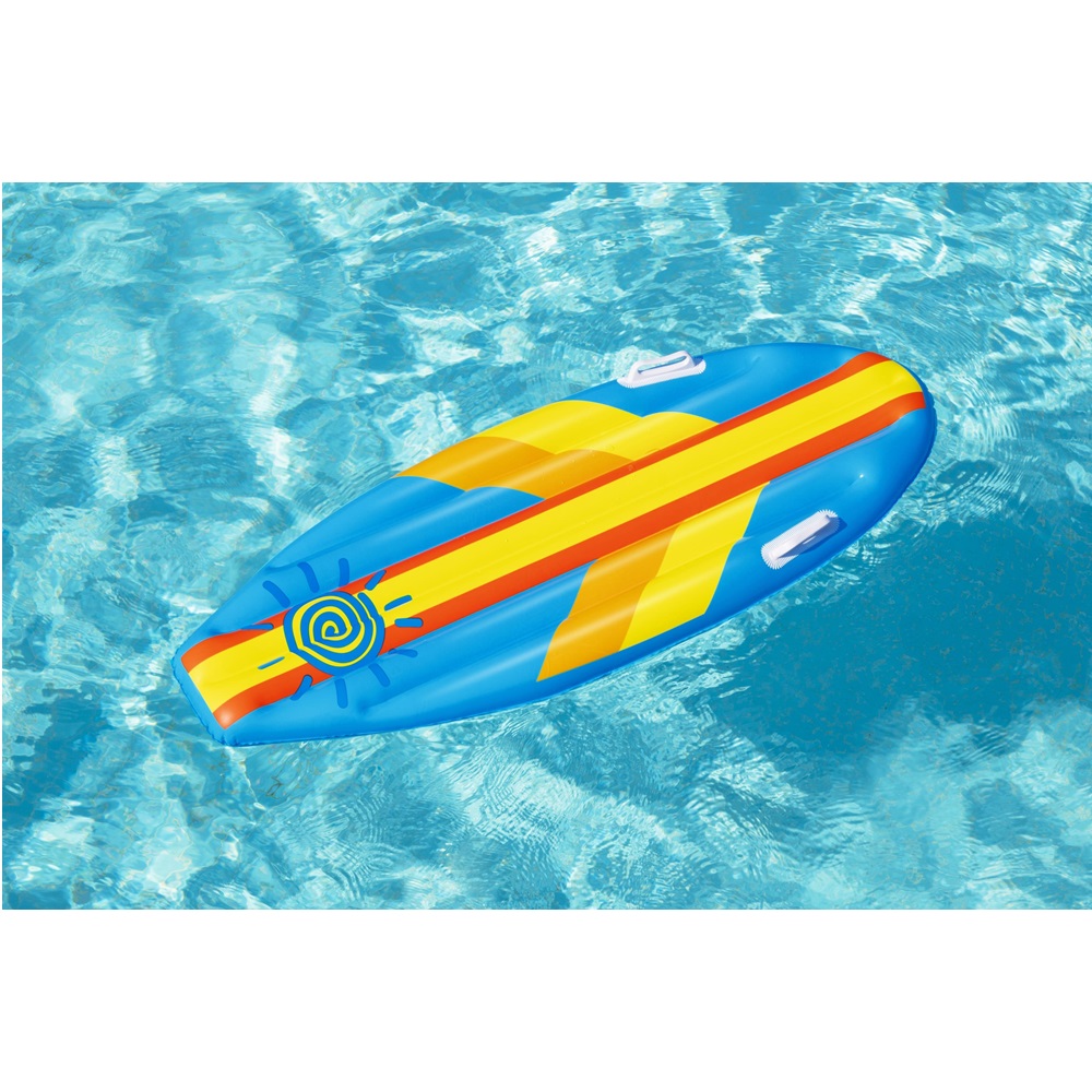 Oppustelig bademadras og surfbræt Bestway Surf Rider Blue