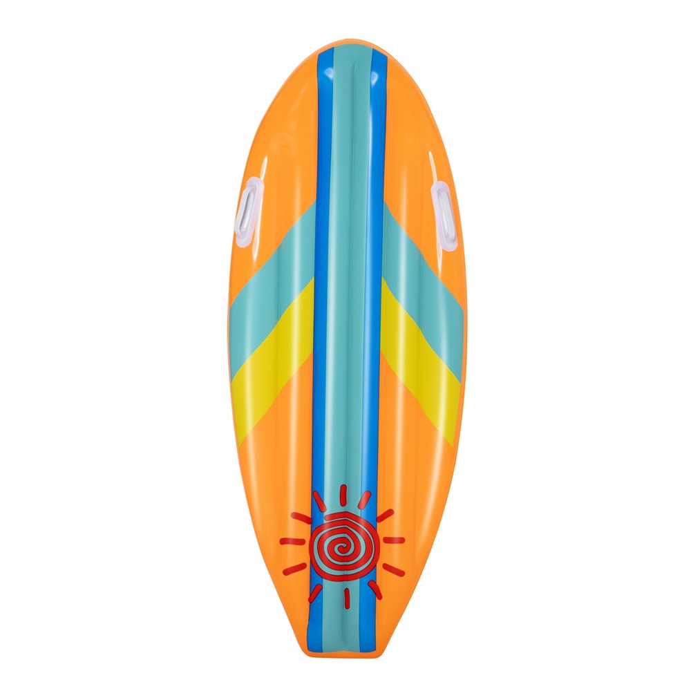 Oppustelig bademadras og surfbræt Bestway Surf Rider Orange