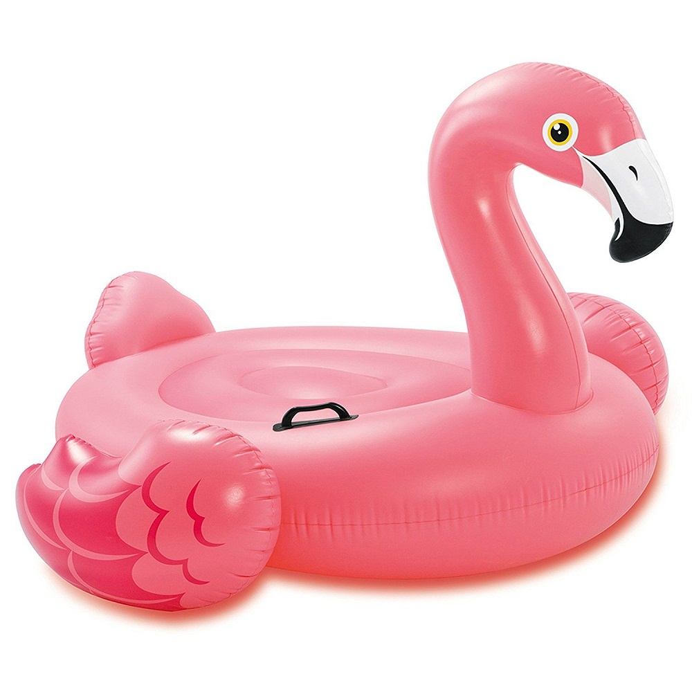 Oppusteligt badedyr Intex Flamingo XXL