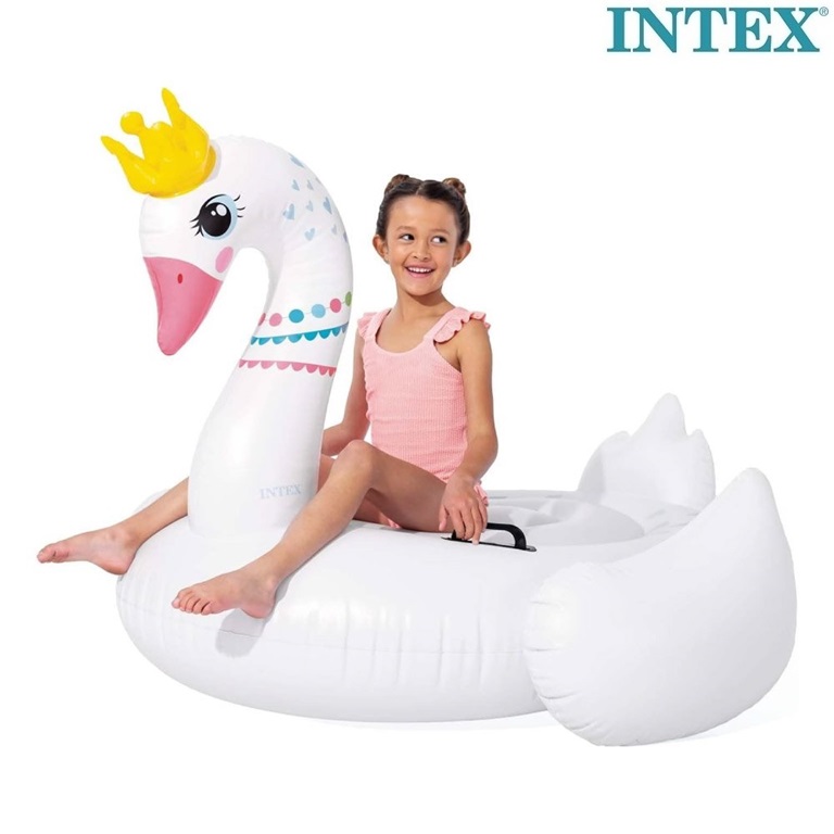 Oppusteligt badedyr - Intex Swan XXL