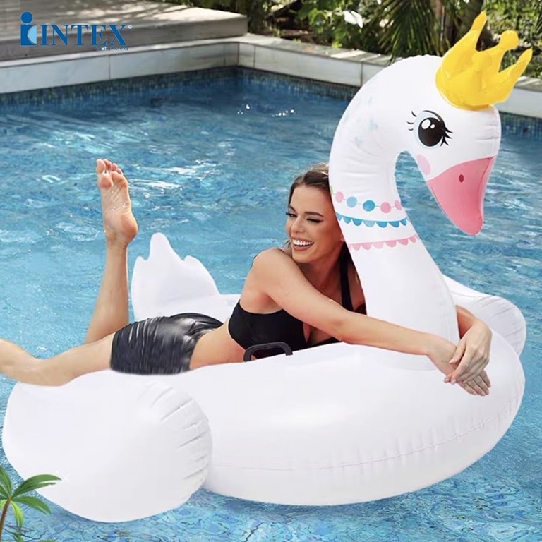 Oppusteligt badedyr - Intex Swan XXL