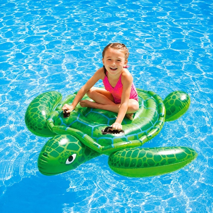 Oppusteligt badedyr XXL - Intex Skildpadde