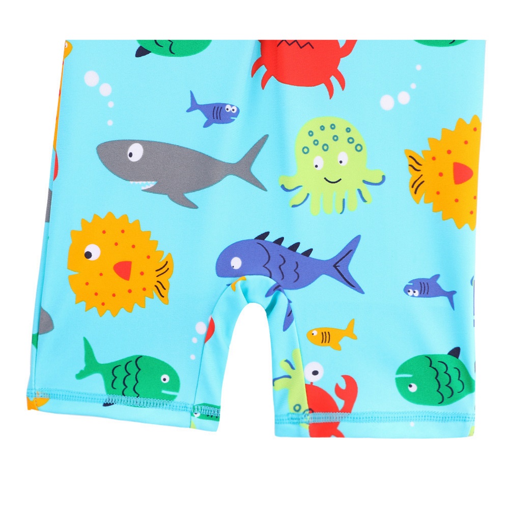 UV-dragt til børn Swimcore Blue Sealife