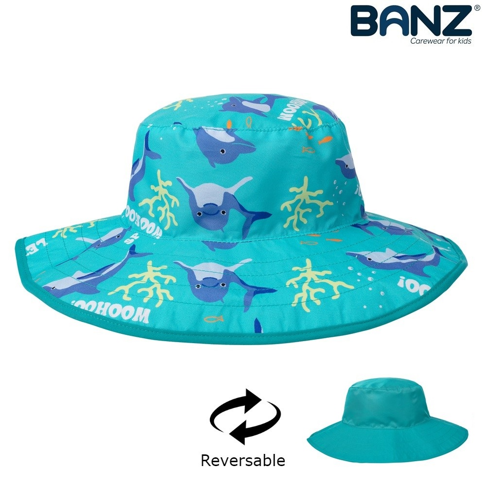Solhat til børn og baby Banz Dolphines