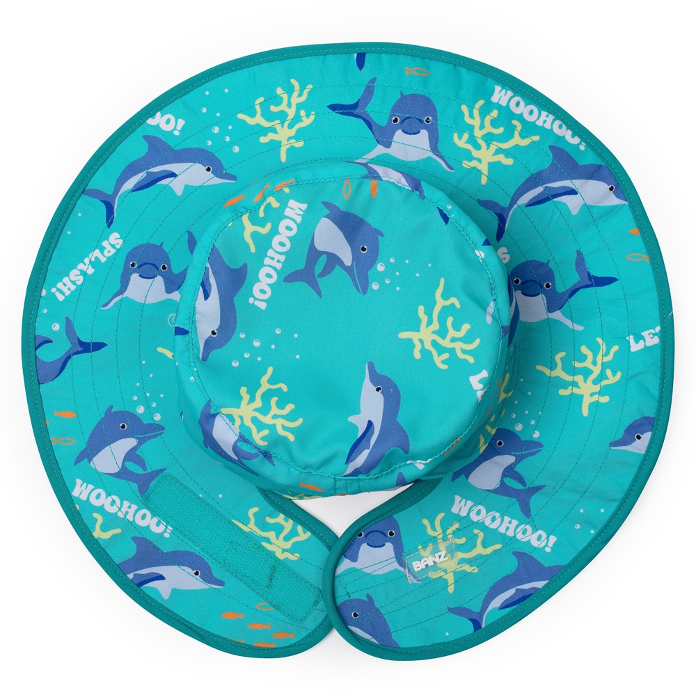 Solhat til børn og baby Banz Dolphines