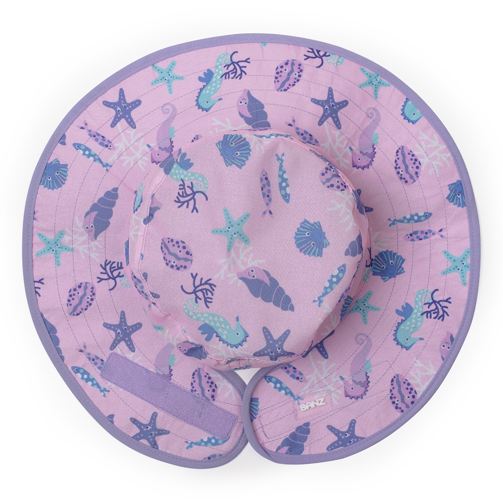 Solhat til børn og baby Banz Sea Life
