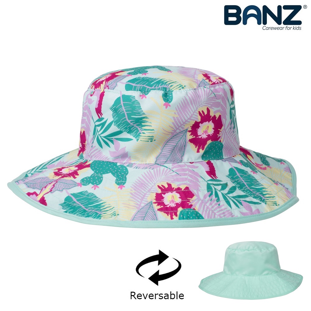 Solhat til børn og baby Banz Tropicana
