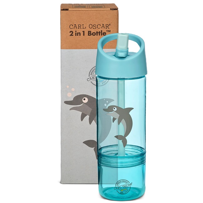 Drikkedunk til børn - Carl Oscar 2-in-1 Shark
