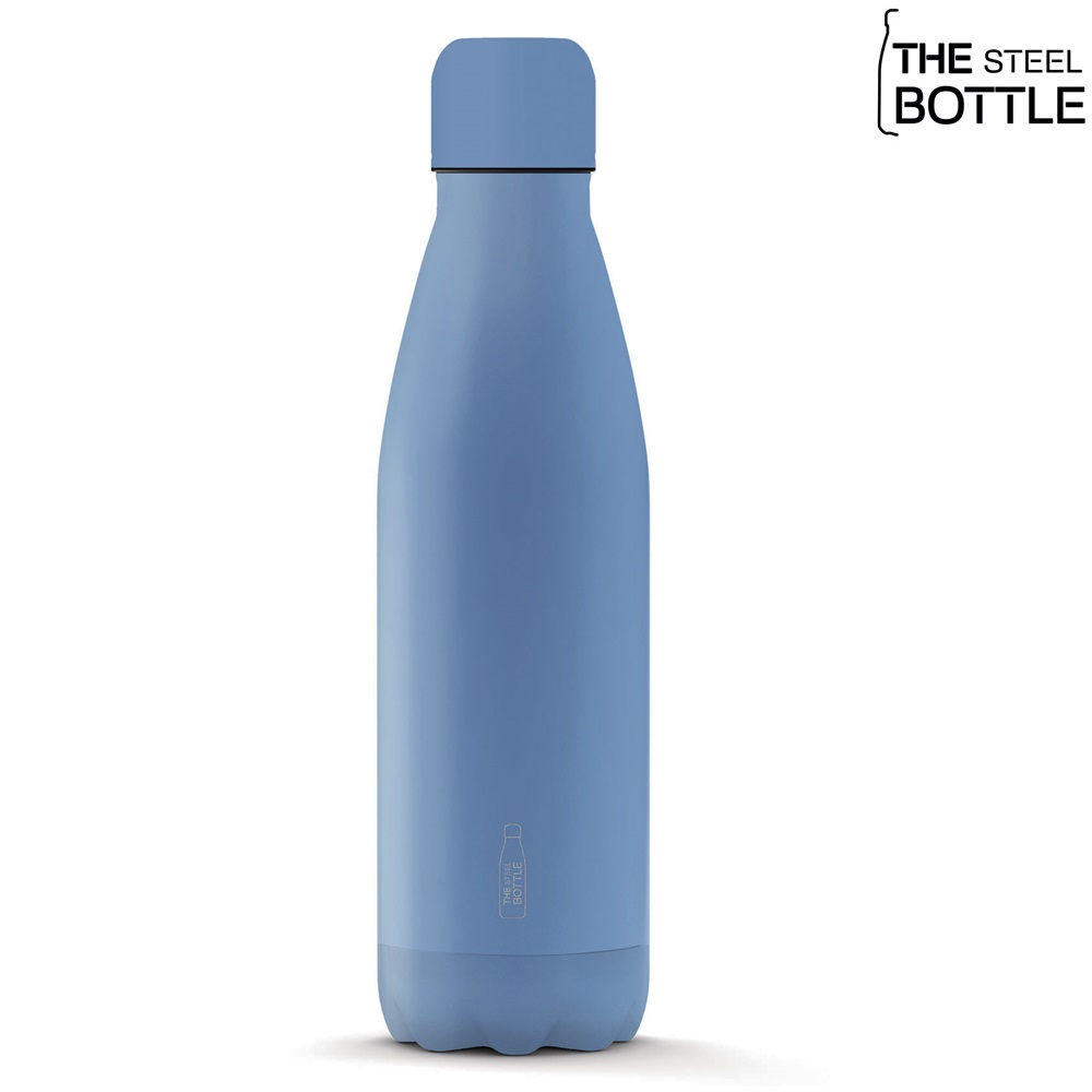 Termoflaske og drikkedunk til børn The Steel Bottle Ocean Blue