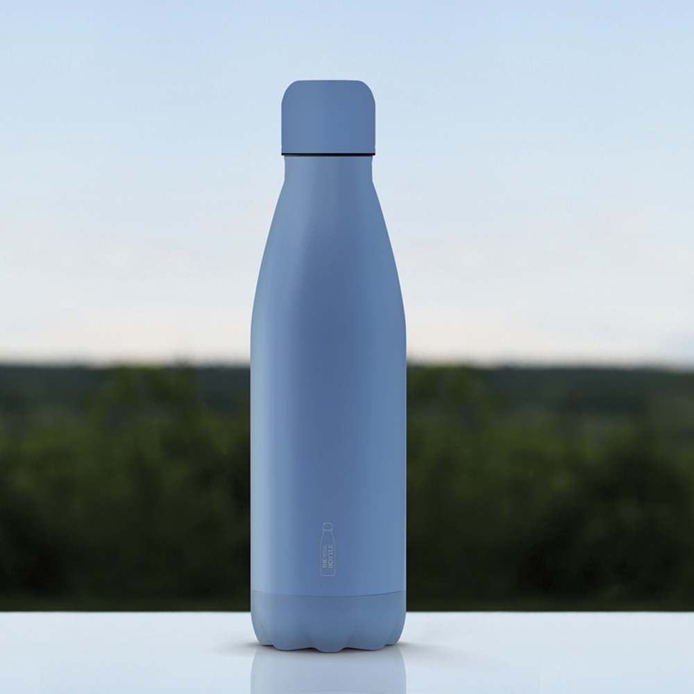 Termoflaske og drikkedunk til børn The Steel Bottle Ocean Blue