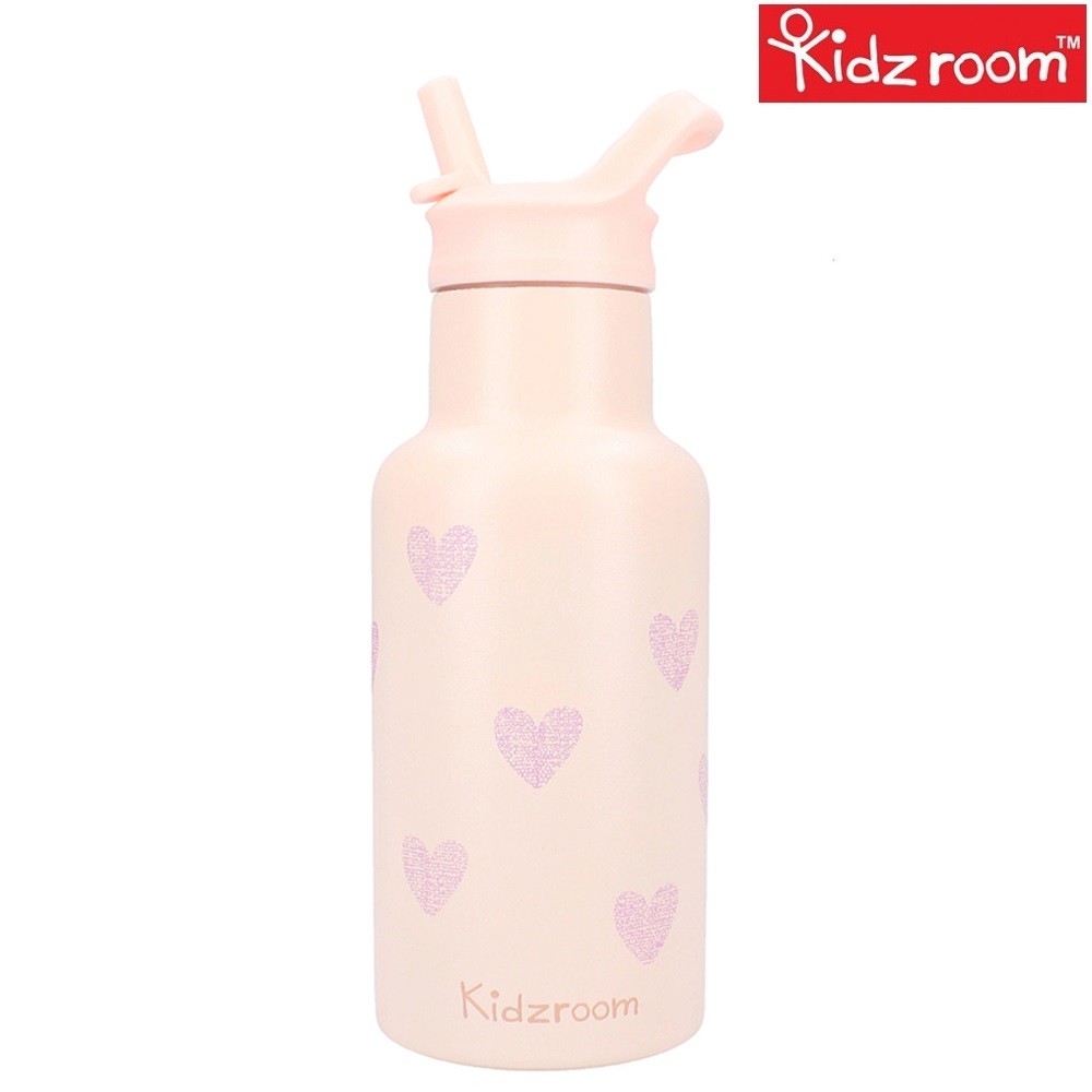 Drikkeflaske til børn Kidzroom Hearts