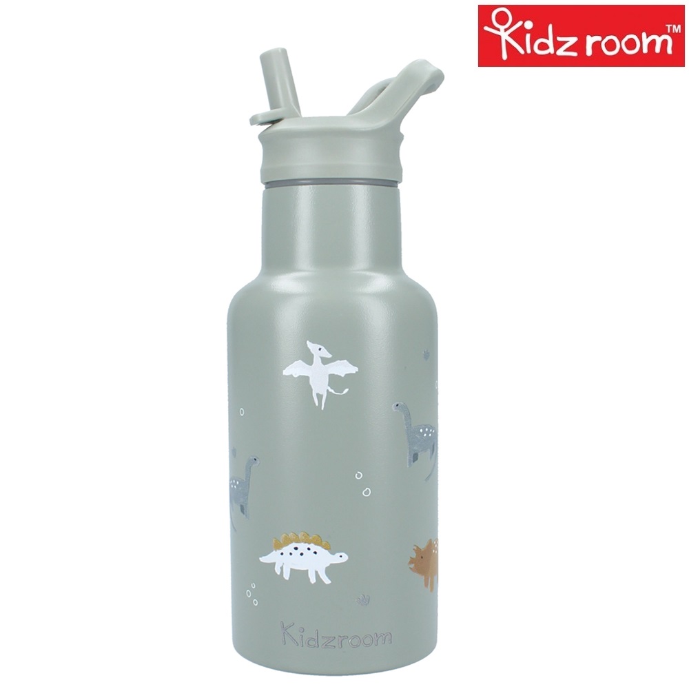 Drikkeflaske til børn Kidzroom Dinos