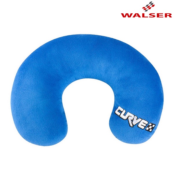 Nakkepude til børn Walser Curve blå