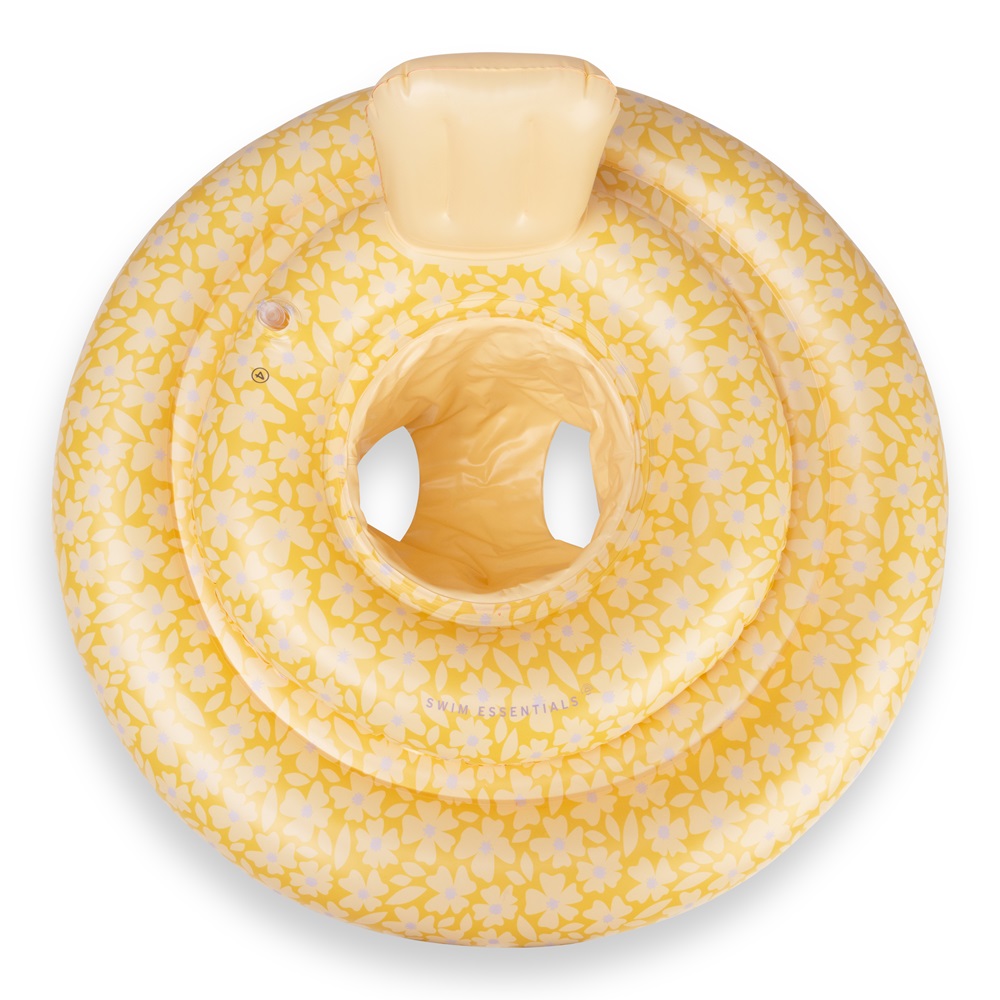 Baby badering Swim Essentials Yellow Flowers